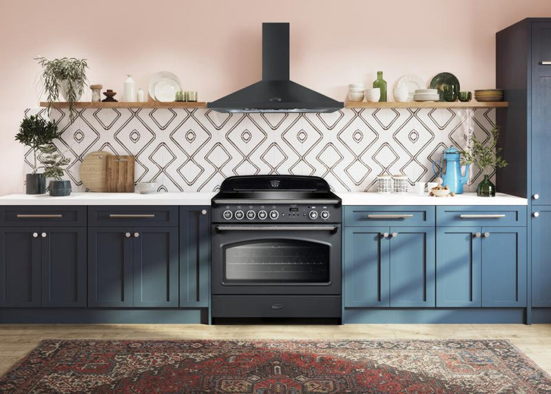 Rangemaster Classic FX CLAS90FXEISL/C - Slate 90cm Induction Range Cooker - 7 Zones - A Energy