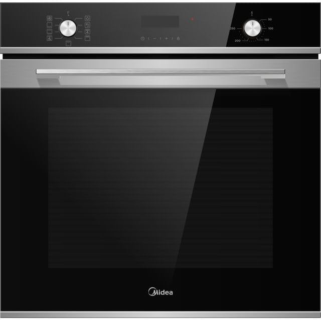 Midea MBO7NM30D0-SS - Stainless Steel Single Oven - 72L Capacity - A Rated