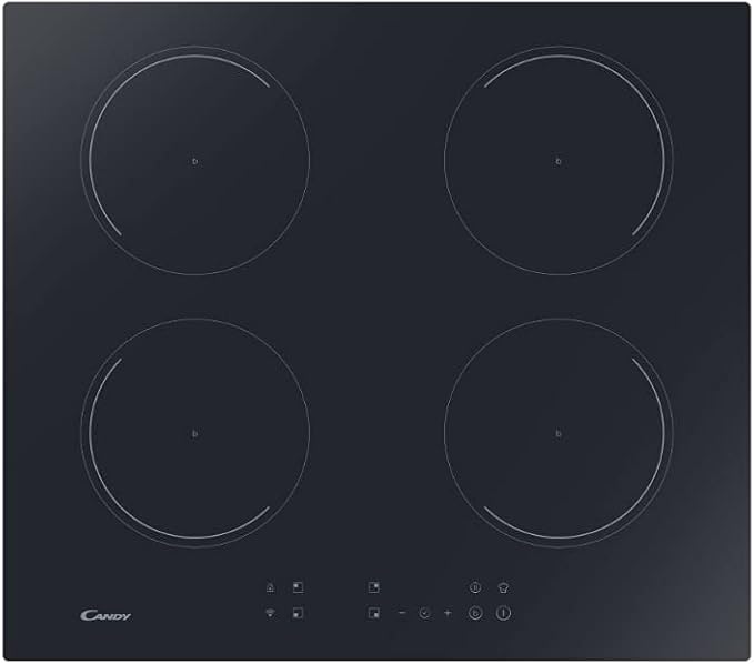 Candy CI642CTTWIFI - Black Induction Hob - 4 Zones - WiFi Connected