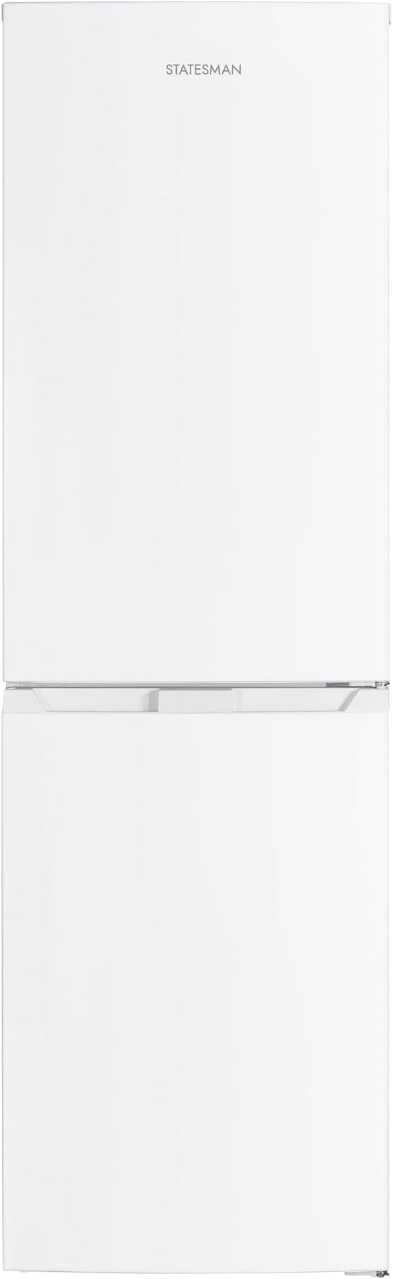 Statesman TNF18552W -Freestanding 50/50 Tall Fridge Freezer, Total No Frost, 245 Litre, White E energy