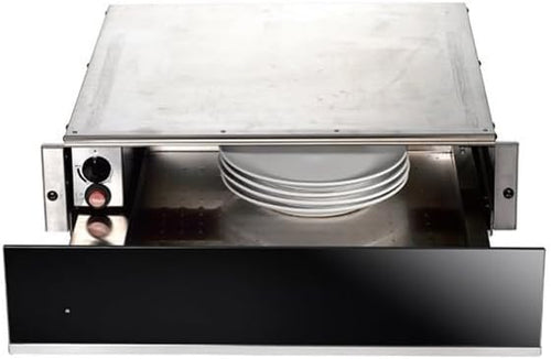 Teknix SCW61X - Black Glass Warming Drawer