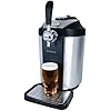 Statesman SKBD500SS - Stainless Steel Beer Dispenser for 5 Litre Kegs - Draught Pump with Integrated Cooler - 2-12°C Temperature Range