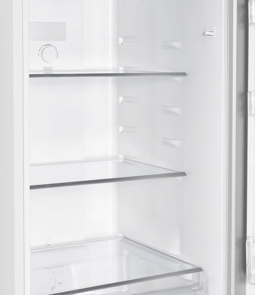 Teknix FF1815W - White Freestanding 50/50 Frost Free Fridge Freezer - F energy - Display