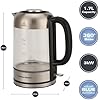 Hamilton Beach HBS5803 - Clear/Silver 1.7L Electric Kettle - LED Illuminating Glass - 3000W