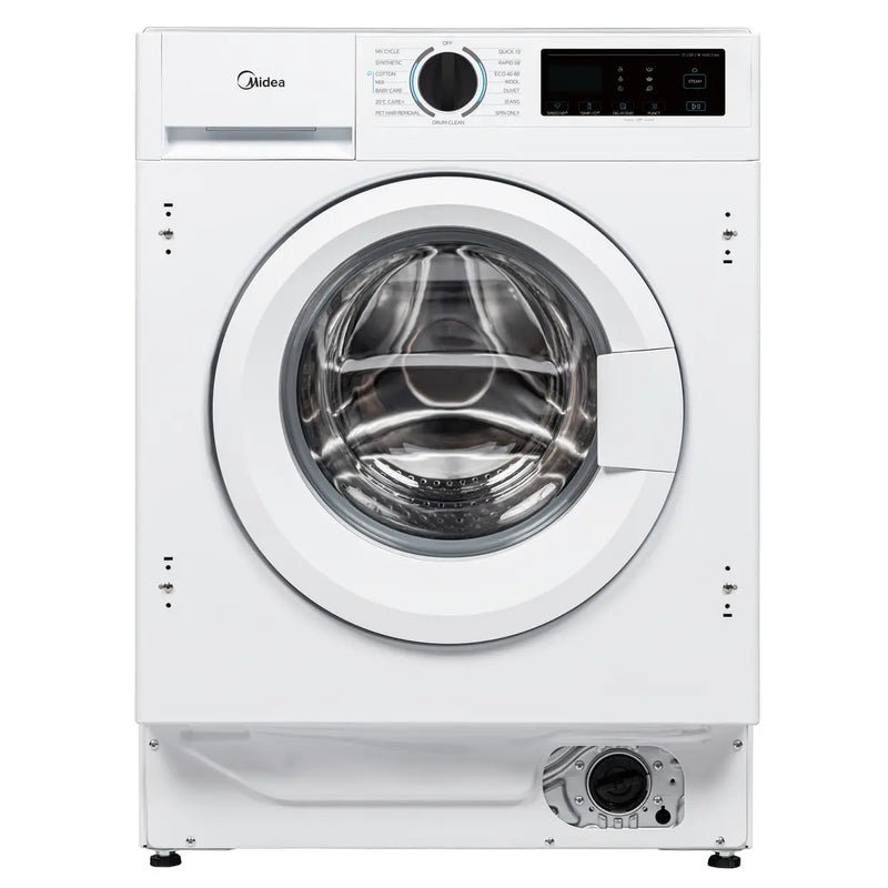 Midea MFA06W90BA/W-UK - White 9KG Washing Machine - 1400 RPM - A Energy