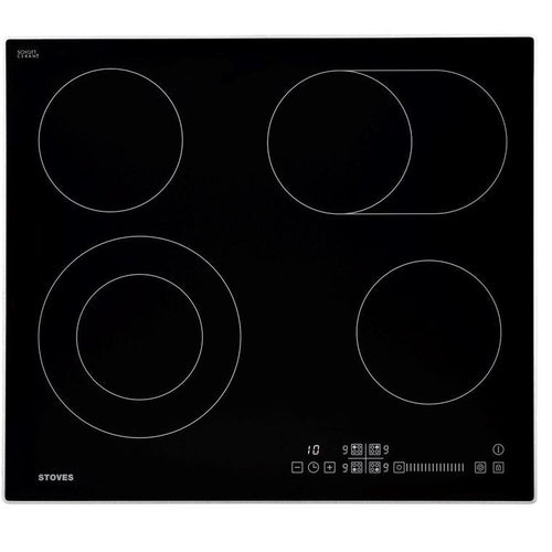 Stoves SEH602SCTC - Black Ceramic Hob - 4 Zone - Touch Control