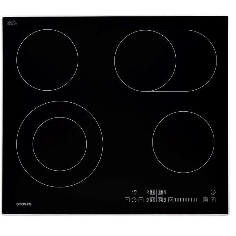 Stoves SEH602SCTC - Black Ceramic Hob - 4 Zone - Touch Control