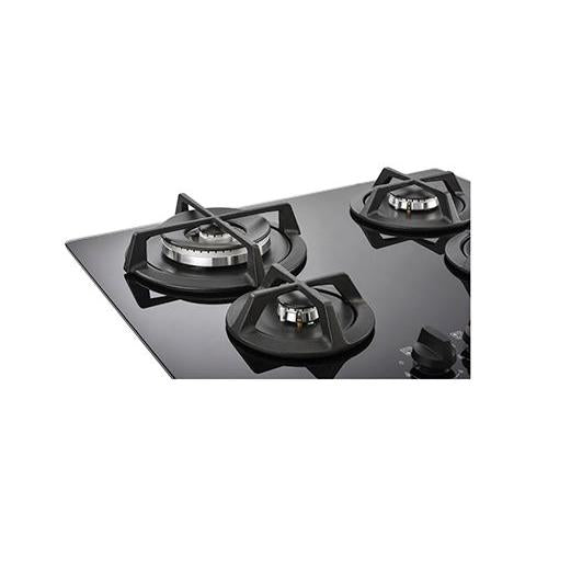 Stoves GTG60C Black - Black 4 Burner Gas Hob - 60cm - Dial Controls