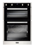 Stoves ST BI902MFCT STA - Stainless steel Built in Electric Double Oven - A energy