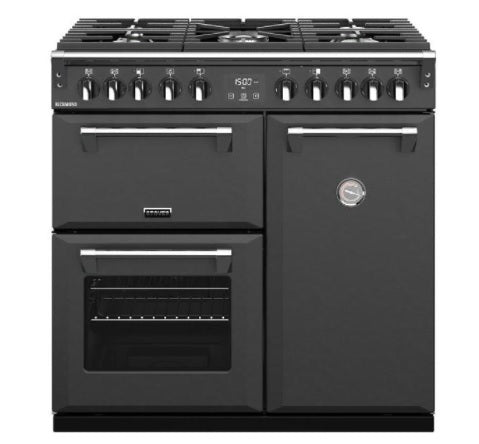 Stoves ST RICH S900DF Ant - Grey 5 Zone Dual Fuel Cooker - A energy