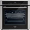 Belling ComfortCook BI603MFPY - Stainless Steel Built-In Electric Single Oven - 72L Capacity - A+ Energy Rating