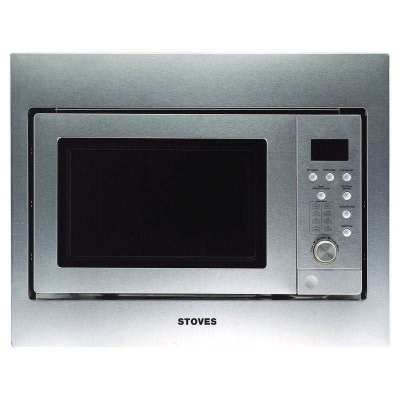 Stoves ST BIMWG6025 STA - Stainless Steel 25 Litres Built-in Microwave - 900W - 5 Power Levels