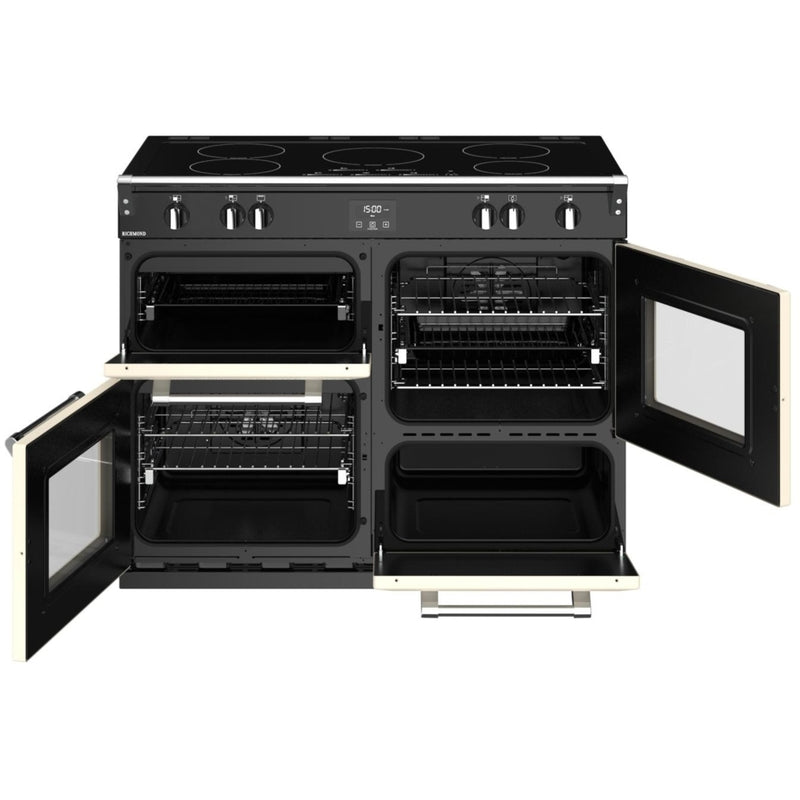 Stoves Richmond S1100Ei MK22 - Classic Cream 110cm Range Cooker - 204L Capacity - A Energy Rating