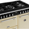 Stoves Richmond Deluxe D900DF - Cream 90cm Dual Fuel Range Cooker - 168L Capacity - A Energy Rating