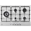 Belling GHU753RI - Stainless Steel 75cm 5 Burner Gas Hob - 3.6kW Wok Burner