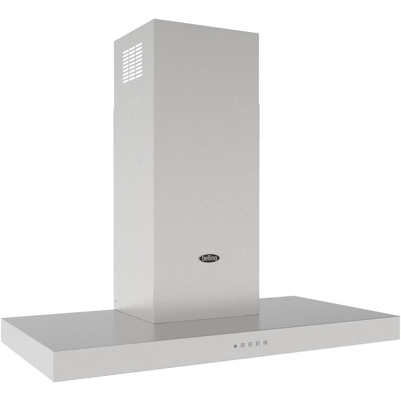 Belling Cookcentre 100T - Stainless Steel 100cm Chimney Cooker Hood - 580 m³/h - C energy