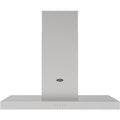 Belling Cookcentre 100T - Stainless Steel 100cm Chimney Cooker Hood - 580 m³/h Extraction, 3 Speeds, C Energy