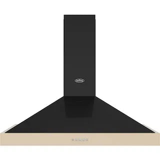 Belling 444411672 - Cream Pyramid Extractor Hood - 90cm Wide - C Energy Rating