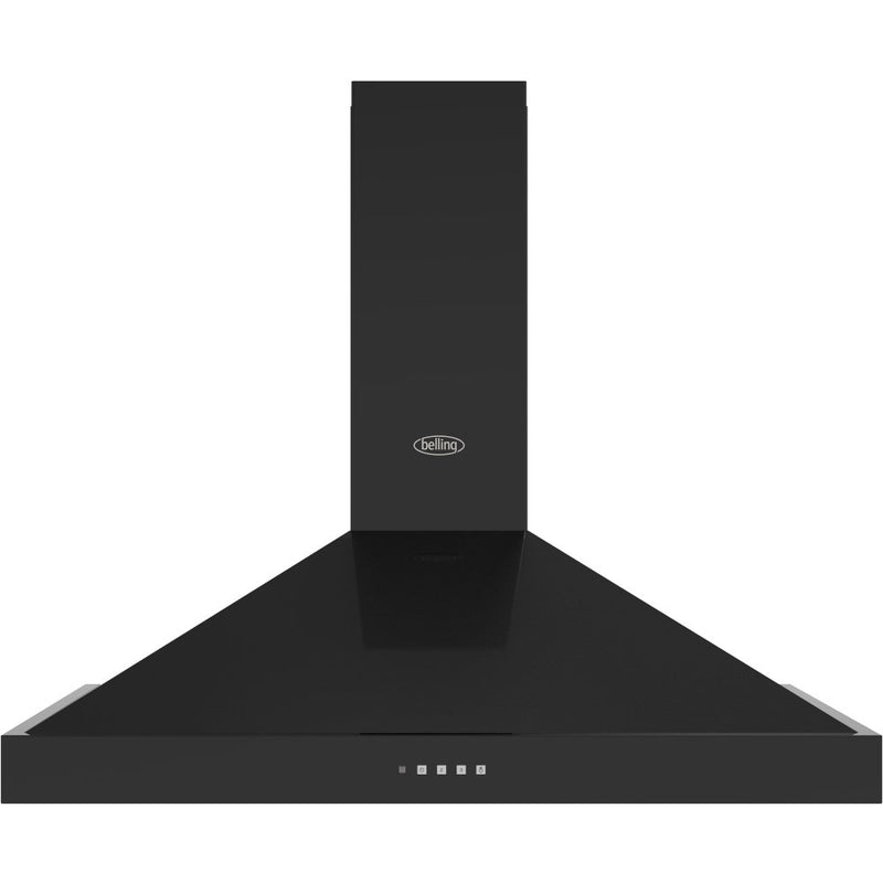 Belling Farmhouse 100PYR - Black 100cm Chimney Cooker Hood - 600 m³/h - C energy