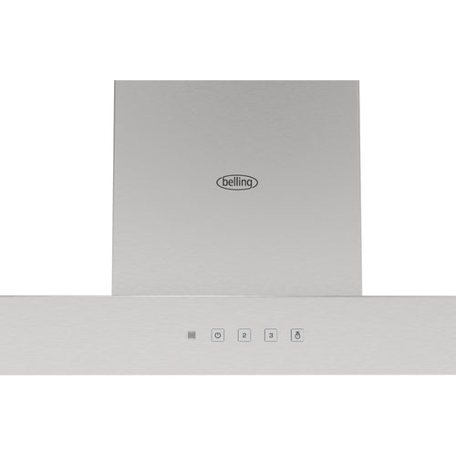 Belling BEL CHIM 603T 444411680 - Stainless Steel T-Shape Extractor Hood - 3 Speed Settings - D Energy Rating