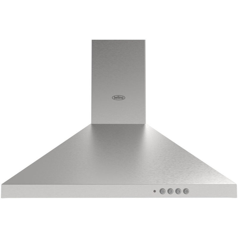 Belling 603PYR - Stainless Steel 60cm Chimney Cooker Hood - 600 m³/h - C energy