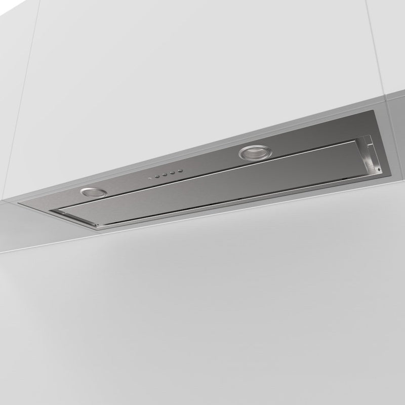 Stoves Sterling 90INT - Stainless Steel Canopy Cooker Hood - 690 m³/h, B Energy Rating