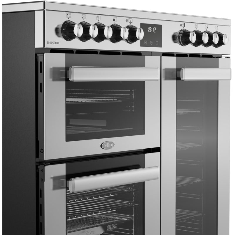 Belling RCA COOKCENTRE 90E S - Stainless Steel 90cm Range Cooker - 174L Capacity - A Energy Rating