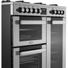 Belling RCA COOKCENTRE 90DF - Stainless Steel 90cm Dual Fuel Range Cooker - 174L Capacity - A Energy Rating