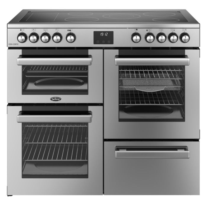 Belling BEL RCA COOKCENTRE 100E STA Cookcentre - Stainless Steel 100cm Range Cooker - 194L - A Energy Rating