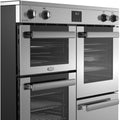 Belling RCA COOKCENTRE 100Ei - Stainless Steel 100cm Induction Range Cooker - 199L Capacity - A Energy Rating