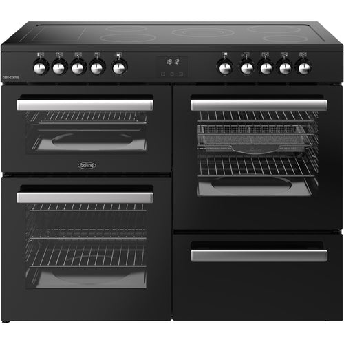 Belling RCA COOKCENTRE 110E - Black 110cm Range Cooker - A Rated