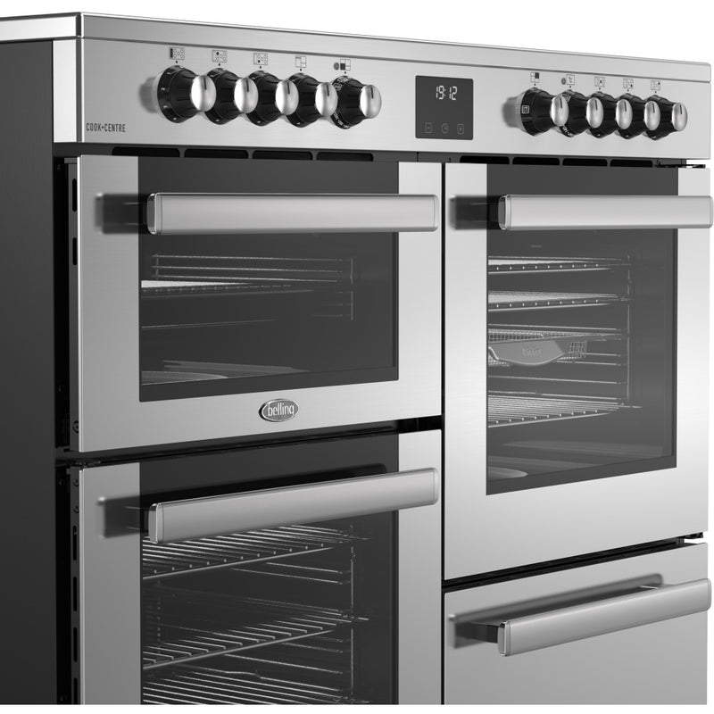 Belling RCA COOKCENTRE 110E - Stainless Steel 110cm Range Cooker - 199L Capacity - A Energy Rating