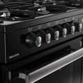 Belling RCA COOKCENTRE 110DF - Black 110cm Dual Fuel Range Cooker - 199L Capacity - A Energy Rating