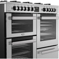 Belling RCA COOKCENTRE 110DF - Stainless Steel 110cm Range Cooker - 199L, Dual Fuel, A Rated