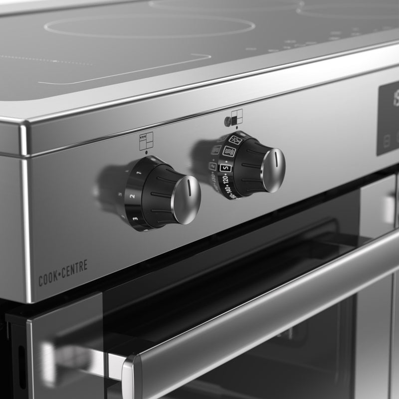 Belling RCA COOKCENTRE 110Ei - Stainless Steel 110cm Induction Range Cooker - 194L Capacity - A Energy Rating