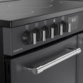 Belling RCA FARMHOUSE 90E AN - Grey 90cm Range Cooker - 2 Ovens, 174L Capacity, 5 Zones, A Energy Rating