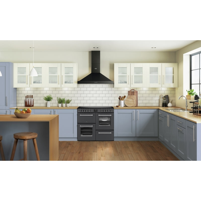 Belling RCA FARMHOUSE 100E A - Grey 100cm Range Cooker - AirFry - 199L - A energy