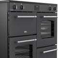 Belling RCA FARMHOUSE 100Ei - Grey 100cm Induction Range Cooker - 5 Zones, 199L, A Energy