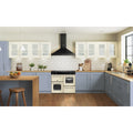 Belling RCA FARMHOUSE 100Ei - Cream 100cm Range Cooker - 5 Zone Induction Hob, 2 Ovens, AirFry Function - A Energy Rated