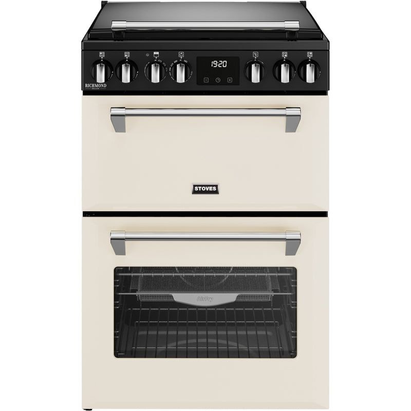 Stoves DX MRA RICH 60DF - Cream Dual Fuel Cooker with Double Oven - 900mm x 598mm x 600mm - A Energy Rating