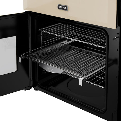 Stoves DX MRA RICH 60DF 444411845 - Cream Dual Fuel Cooker with Double Oven - 900mm x 598mm x 600mm - A Energy Rating