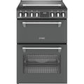 Stoves Richmond DX 60Ei RTY - Grey Induction Electric Cooker - 70/33L Capacity - A Energy Rated