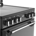 Stoves Richmond DX 60Ei RTY - Black Induction Electric Cooker - Double Oven - 70/33L Capacity - A Rated