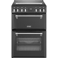 Stoves Richmond DX 60Ei RTY - Black Induction Electric Cooker - Double Oven - 70/33L Capacity - A Rated