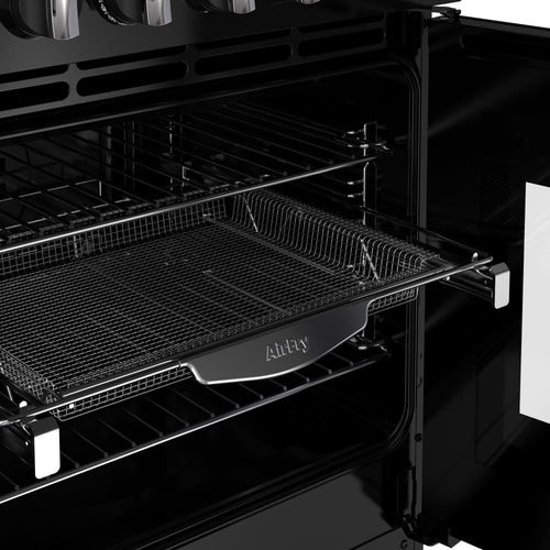 Stoves Richmond 100DF - Black 100cm Dual Fuel Range Cooker - 196L Capacity - A Energy Rating