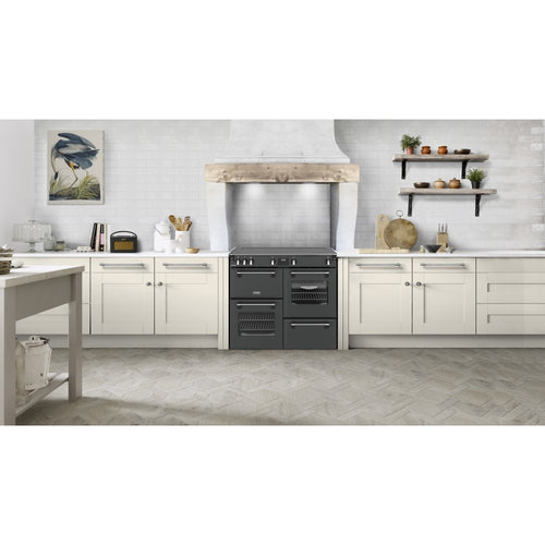 Stoves RCA RICH 100Ei TCH AN - Grey 100cm Induction Range Cooker - 196L Capacity - A Rated