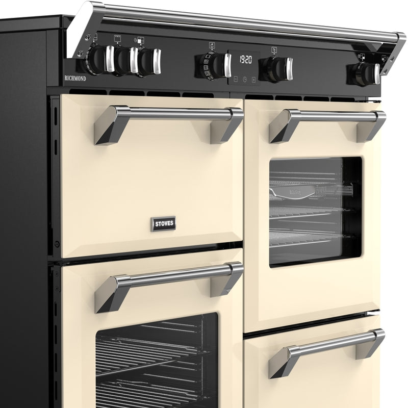 Stoves RCA RICH 100Ei TCH CR - Cream Range Cooker - 100cm - 196L Capacity - A Energy Rating