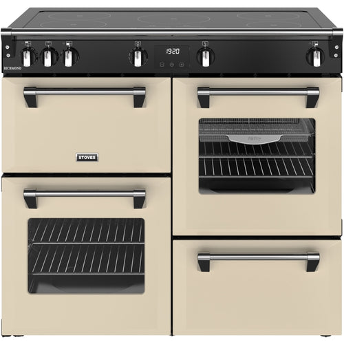 Stoves RCA RICH 100Ei TCH CR - Cream Range Cooker - 100cm - 196L Capacity - A Energy Rating