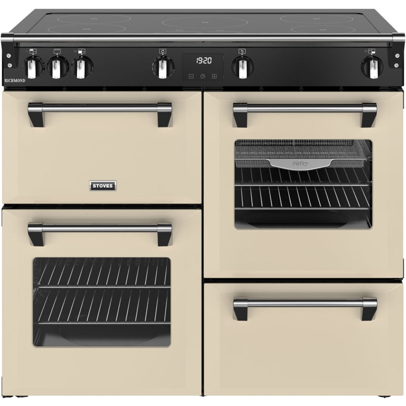 Stoves RCA RICH 100Ei TCH CR - Cream Range Cooker - 100cm - 196L Capacity - A Energy Rating