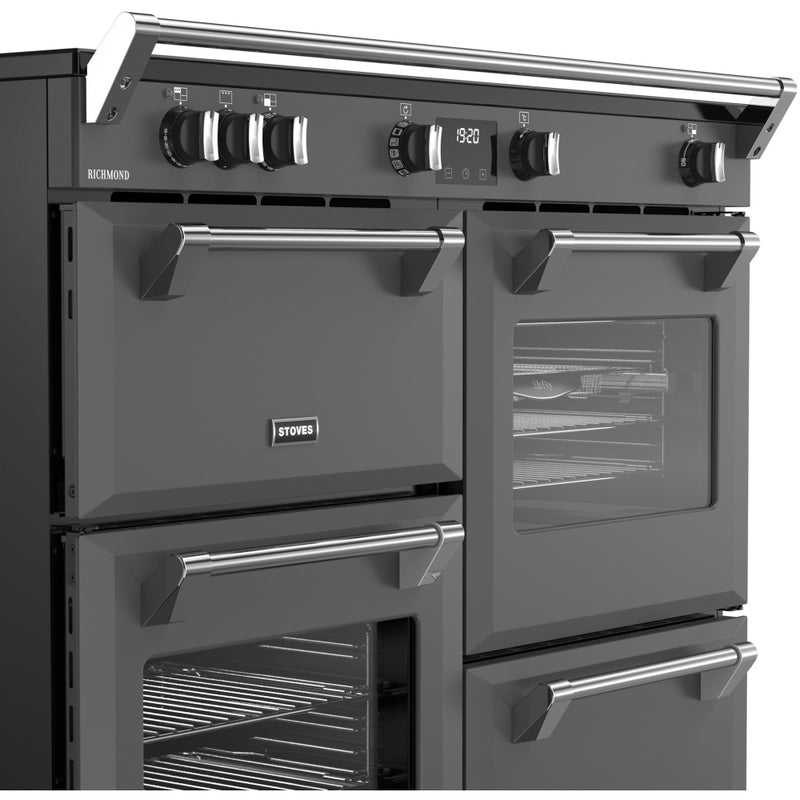 Stoves RCA RICH 110Ei TCH AN - Grey 196L Range Cooker - Quad Oven, Induction Hob, A Rated